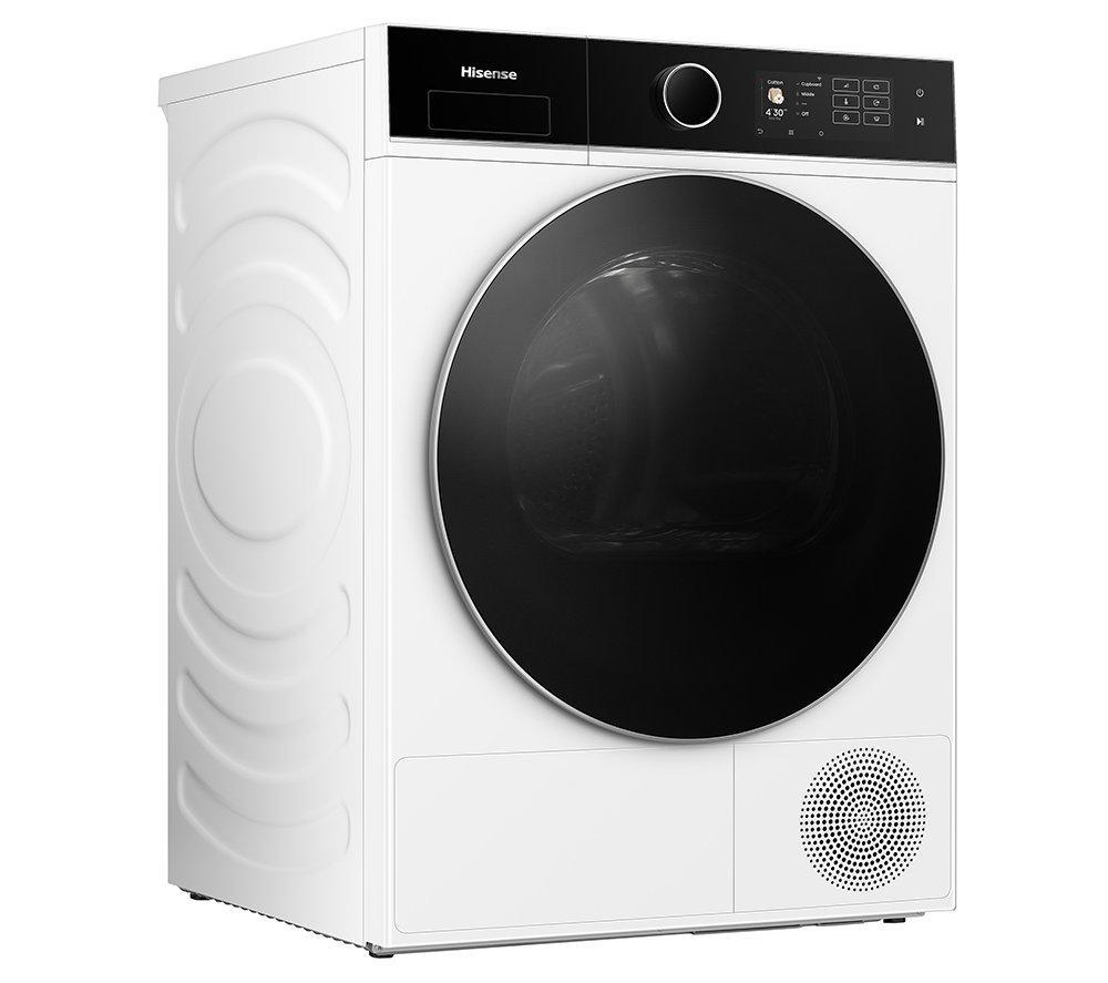 HISENSE KitchenFit 5i Series DH5I904BWBC WiFi-enabled 9 kg Heat Pump Tumble Dryer - White image number 30 of 32