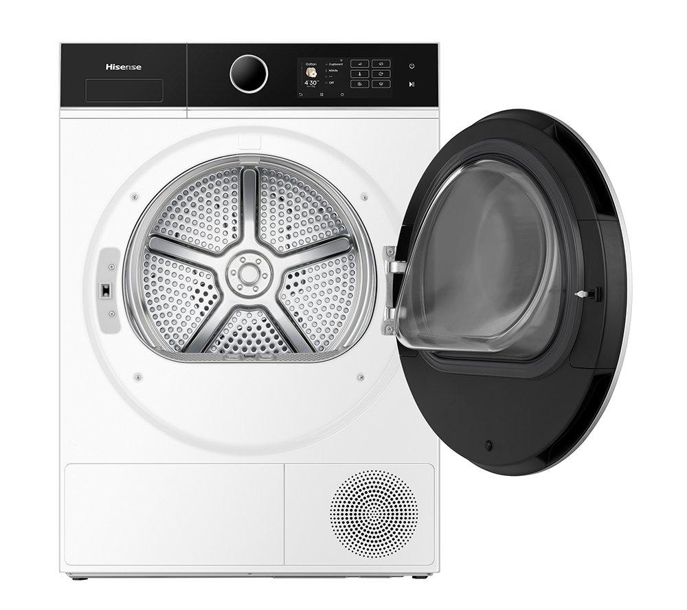 HISENSE KitchenFit 5i Series DH5I904BWBC WiFi-enabled 9 kg Heat Pump Tumble Dryer - White image number 32 of 32