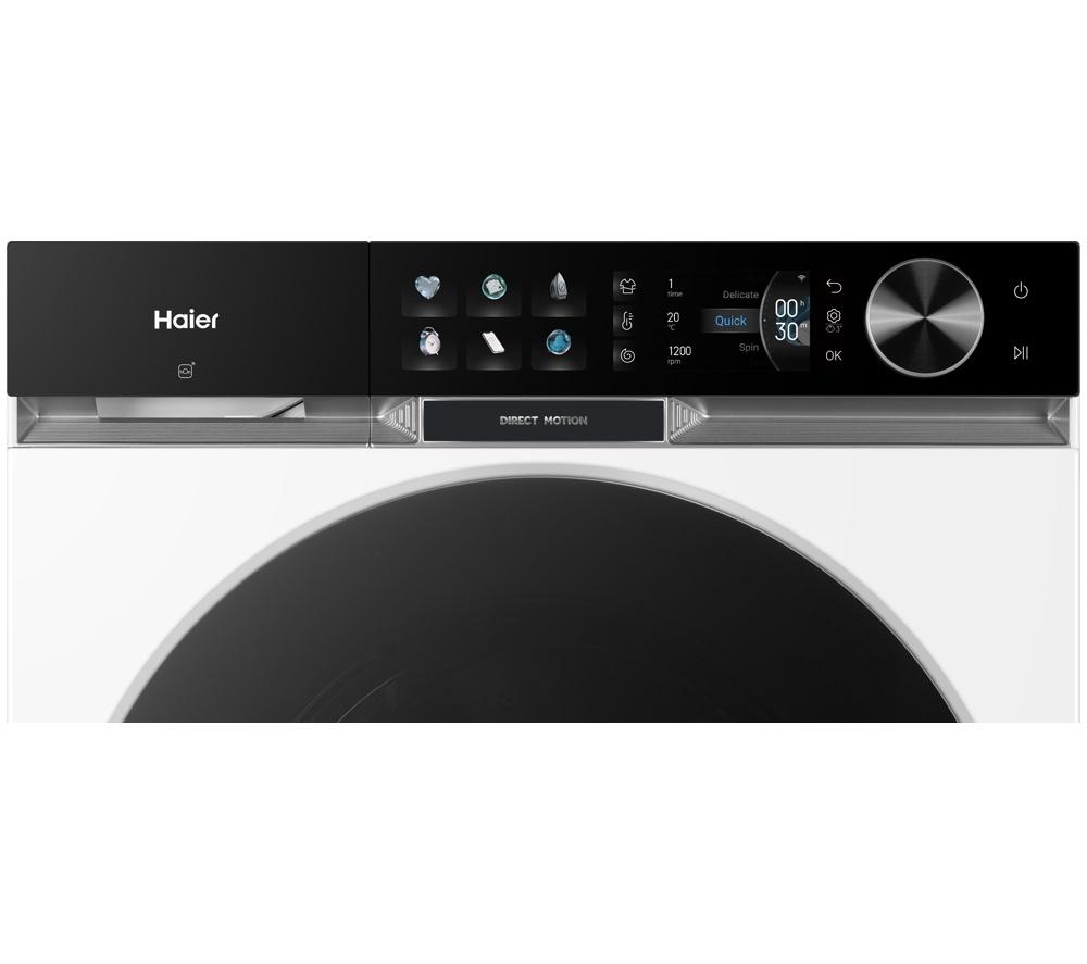 HAIER X7 Plus HW100B14609AU1 WiFi-enabled 10 kg 1400 Spin Washing Machine - White image number 3 of 16