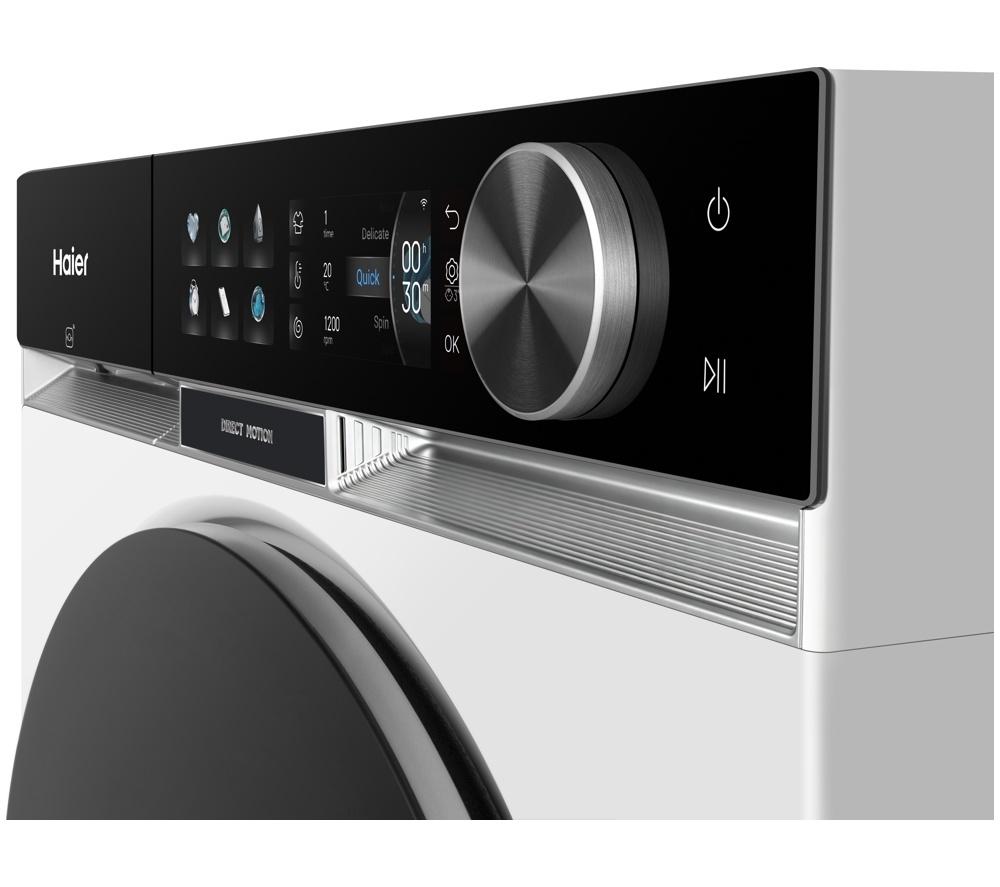 HAIER X7 Plus HW100B14609AU1 WiFi-enabled 10 kg 1400 Spin Washing Machine - White image number 15 of 16