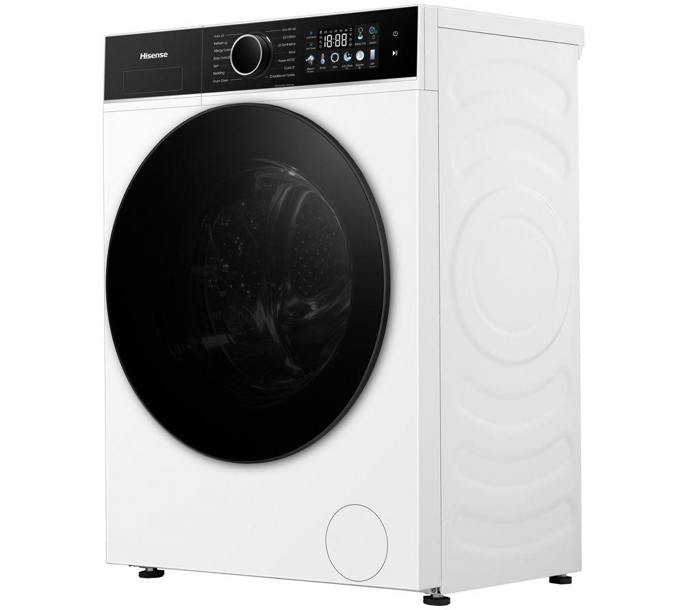 HISENSE KitchenFit 3i Series WF3I1143BWL WiFi-enabled 11 kg 1400 Spin Washing Machine - White image number 3 of 4