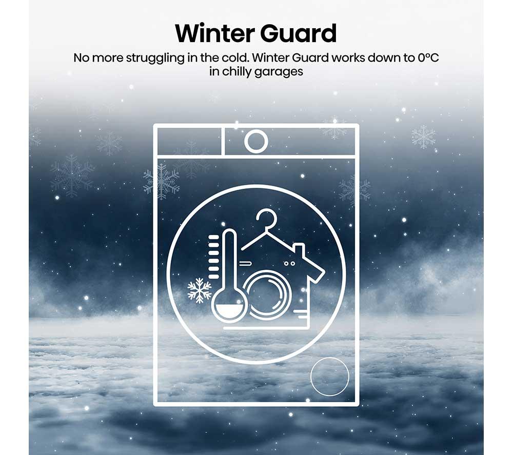 HISENSE 3i Series DH3I904UBDC WiFi-enabled 9 kg Heat Pump Tumble Dryer - Black image number 10 of 28