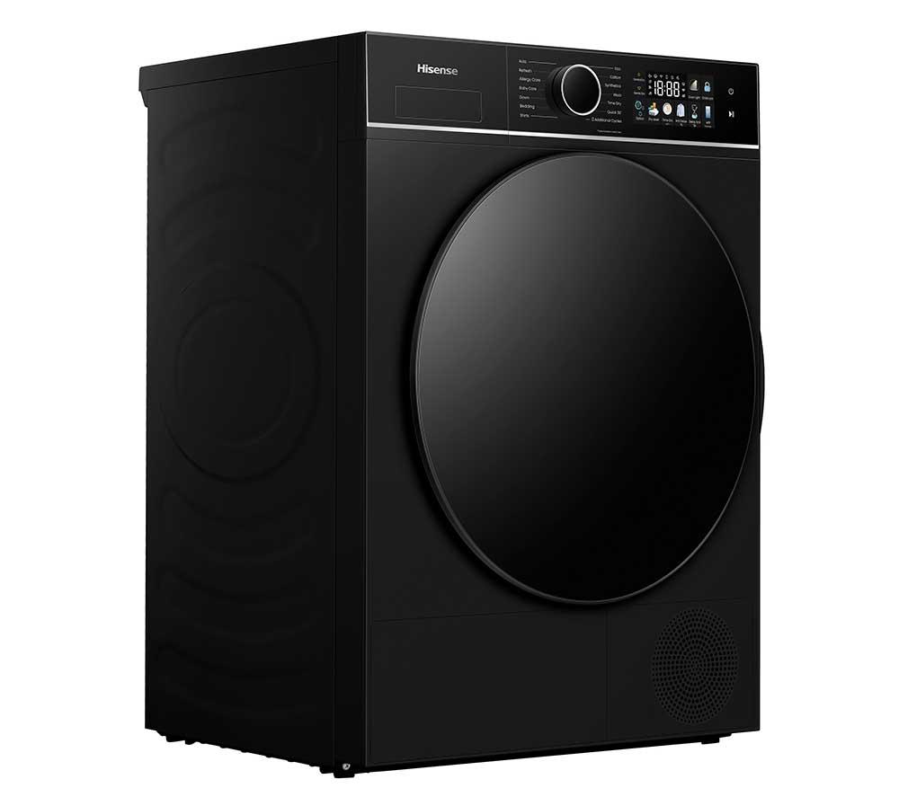 HISENSE 3i Series DH3I904UBDC WiFi-enabled 9 kg Heat Pump Tumble Dryer - Black image number 26 of 28