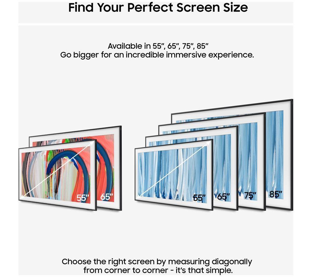 SAMSUNG The Frame 65" QLED 4K Art Mode Smart AI TV & HW-S60D/XU 5.0 All-in-One Sound Bar Bundle image number 11 of 12