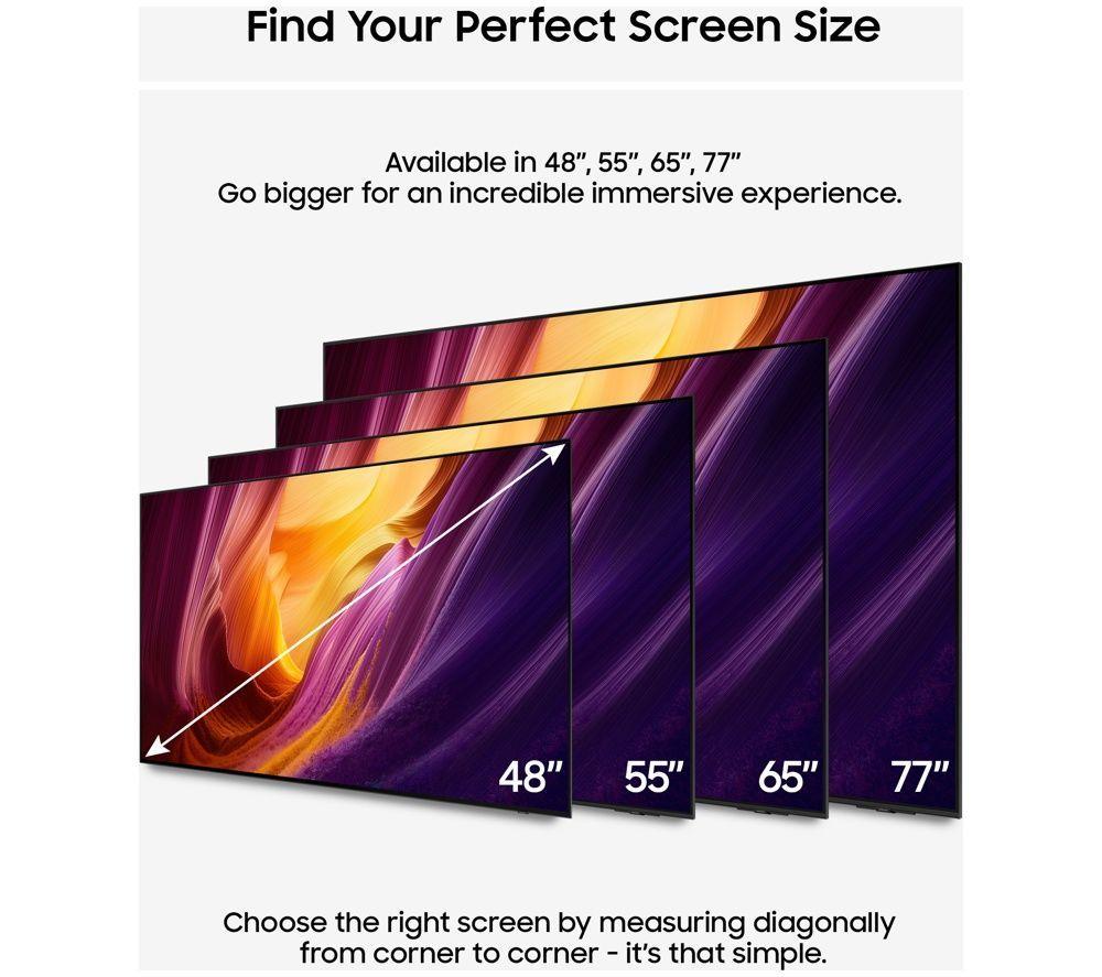 SAMSUNG S95H 77" OLED Glare Free 4K Vision AI Smart TV & HW-Q600H/XU 3.1.2 Wireless Sound Bar Bundle image number 9 of 12