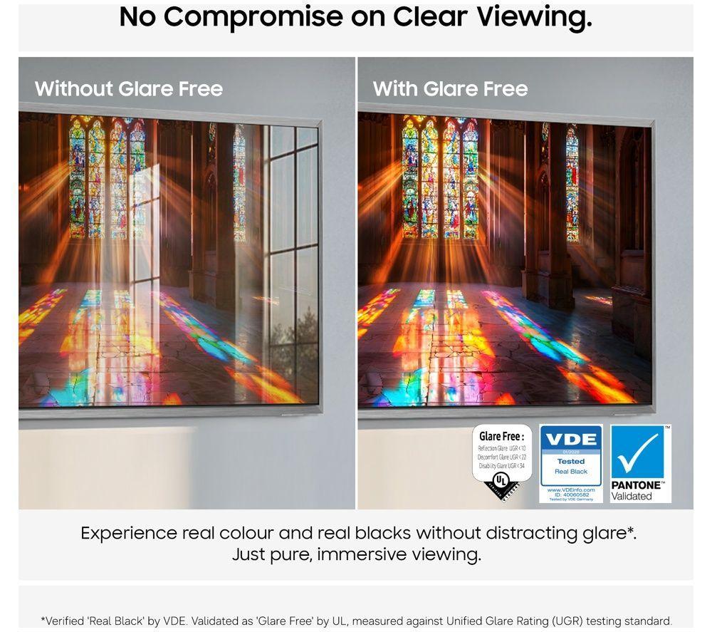 SAMSUNG S99H 77" OLED Glare Free & Art Mode 4K Vision AI Smart TV 2026 & HW-Q600H/XU 3.1.2 Wireless Sound Bar Bundle image number 12 of 14