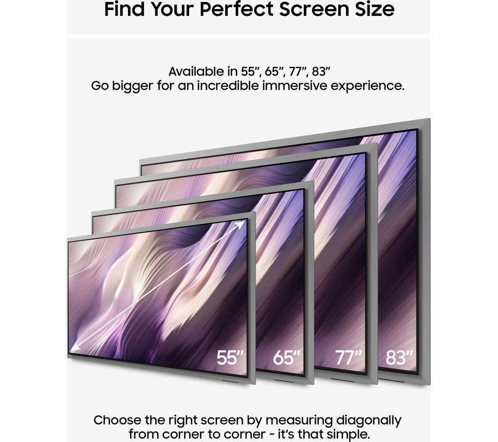 SAMSUNG S99H 83" OLED 4K Vision AI Smart TV 2026 & HW-Q600H/XU 3.1.2 Wireless Sound Bar Bundle image number 15 of 16