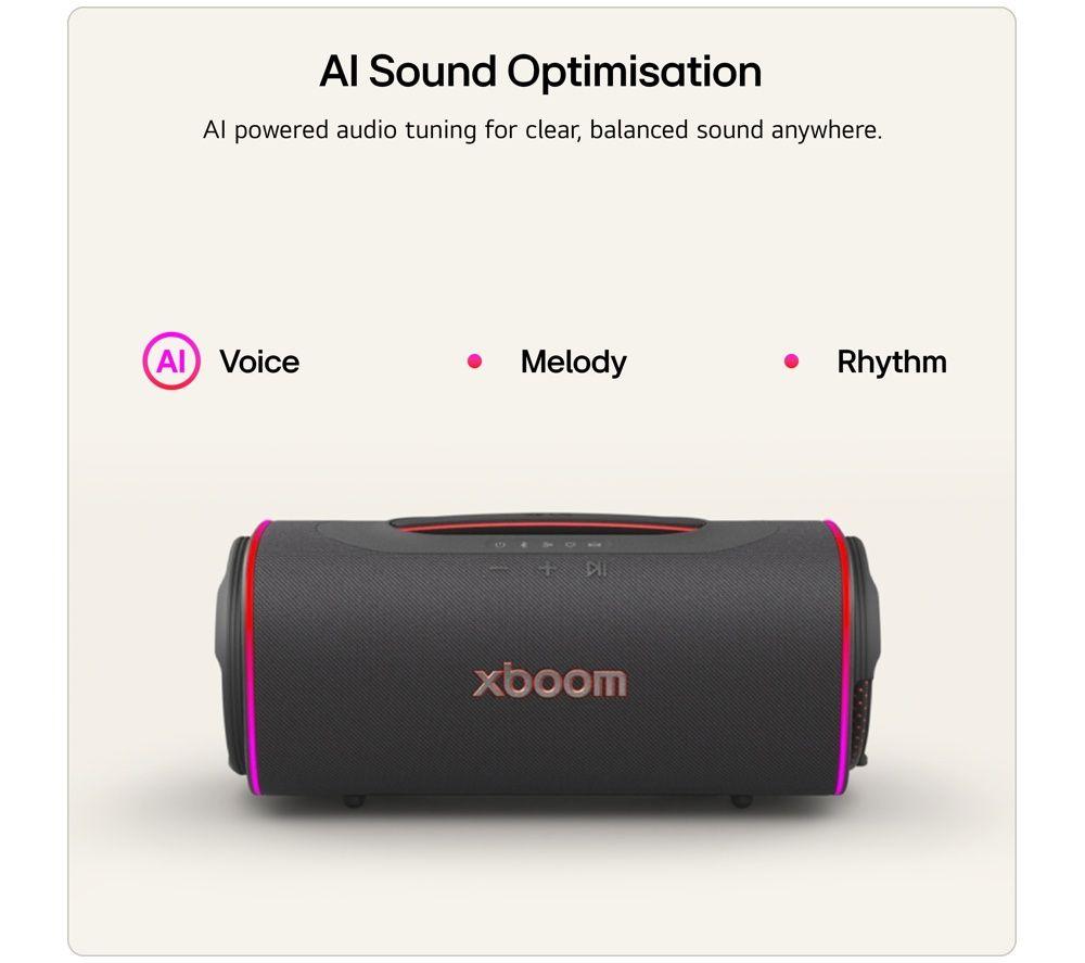 LG xboom Blast Bluetooth Megasound Party Speaker - Black image number 3 of 6