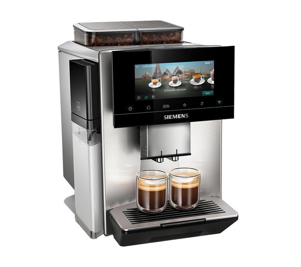 SIEMENS TQ927GZ3 EQ900 Plus iAroma Smart Bean to Cup Coffee Machine – Stainless Steel
