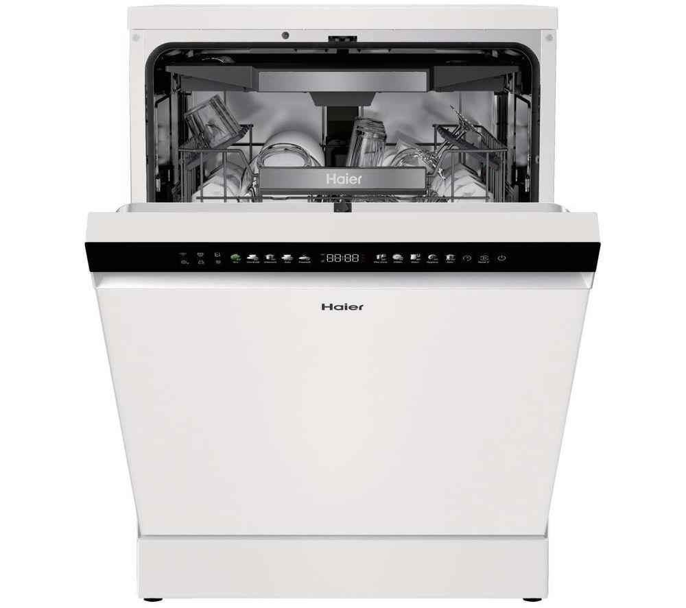 HAIER I Pro Shine Series 3 XF6C4F1W-80 Full-size WiFi-enabled Dishwasher - White image number 2 of 4