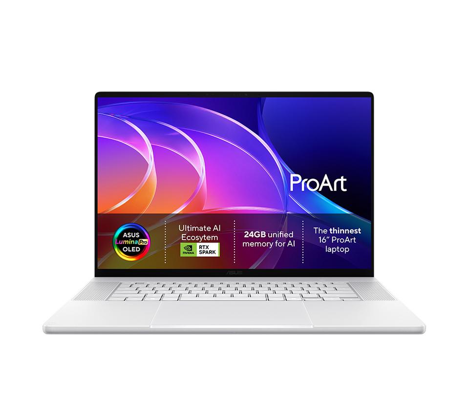 ASUS ProArt P16 OLED 16" Laptop - NVIDIA RTX Spark, 24 GB RAM, 1 TB SSD, Neo White