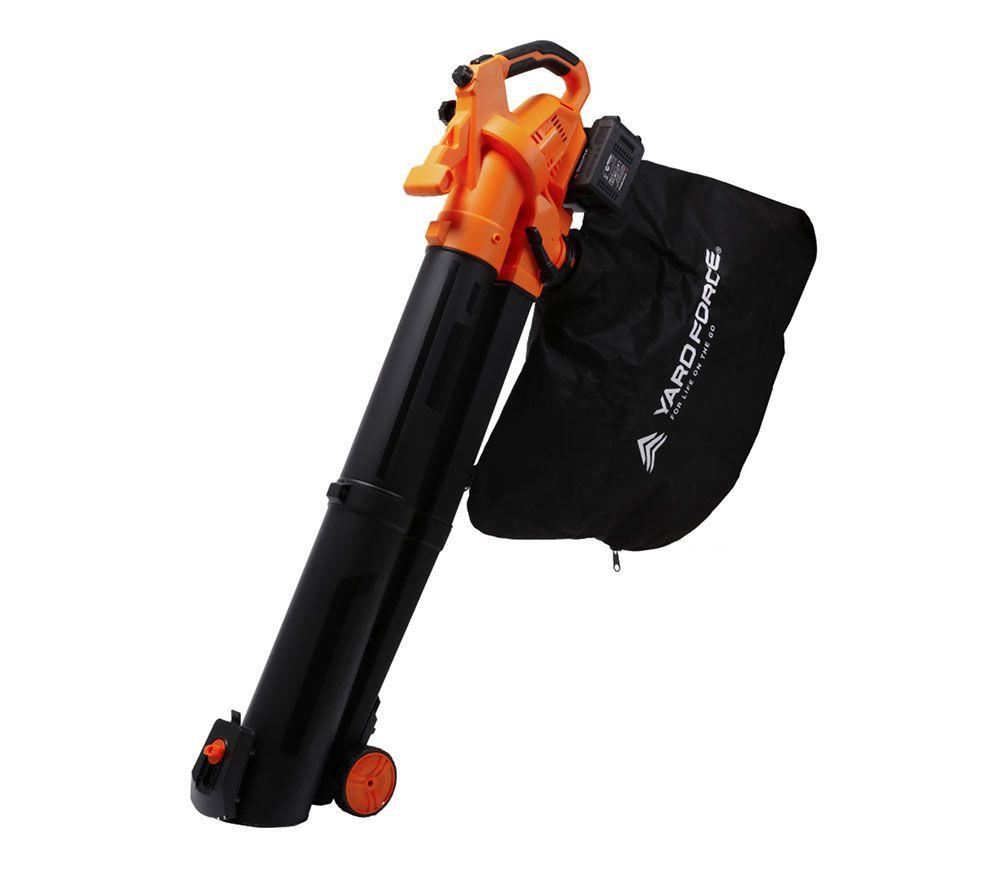 YARD FORCE LB C20C-UK 40 V Cordless Leaf Blower & Garden Vacuum - Black & Orange image number 3 of 6