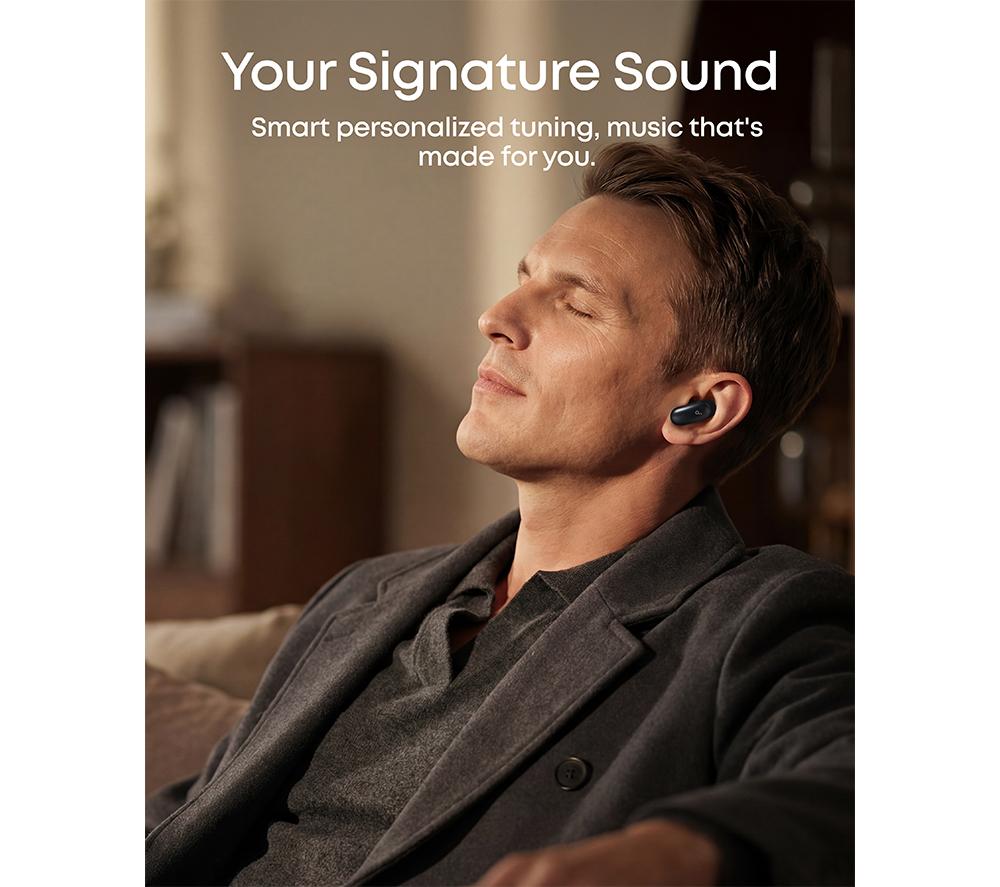 SOUNDCORE Liberty 5 Pro Wireless Bluetooth Noise-Cancelling Earbuds - Black image number 7 of 10
