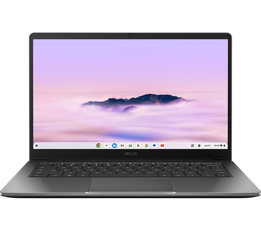 ASUS Chromebook Plus CX14 14" (Intel&reg; Core&trade; 3, 256 GB eMMC, Grey) & Digital Gift Card (&pound;20) Bundle image number 3 of 6