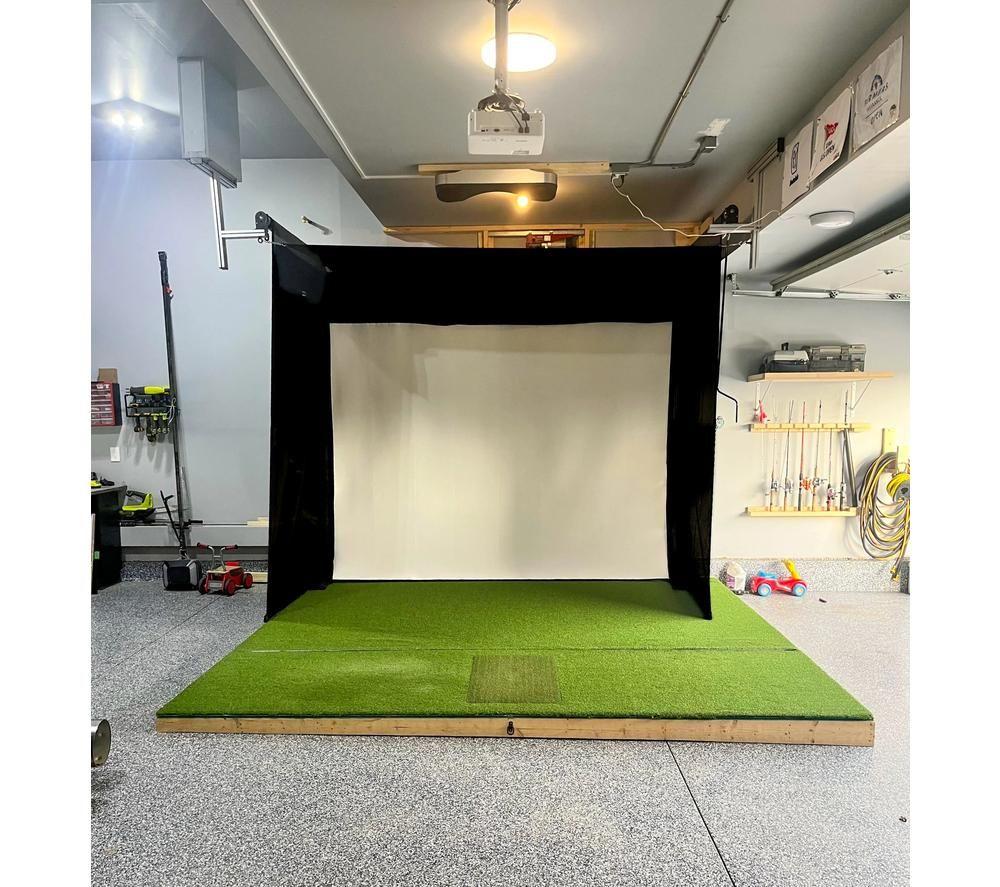 SPORTSCREEN Vanish 9 Retractable Golf Simulator Enclosure - 2.4 x 3.5 m image number 4 of 6