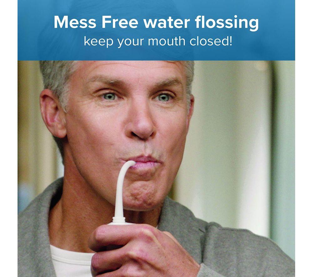 MIRACLE SMILE 2549 Water Flosser - White image number 3 of 7