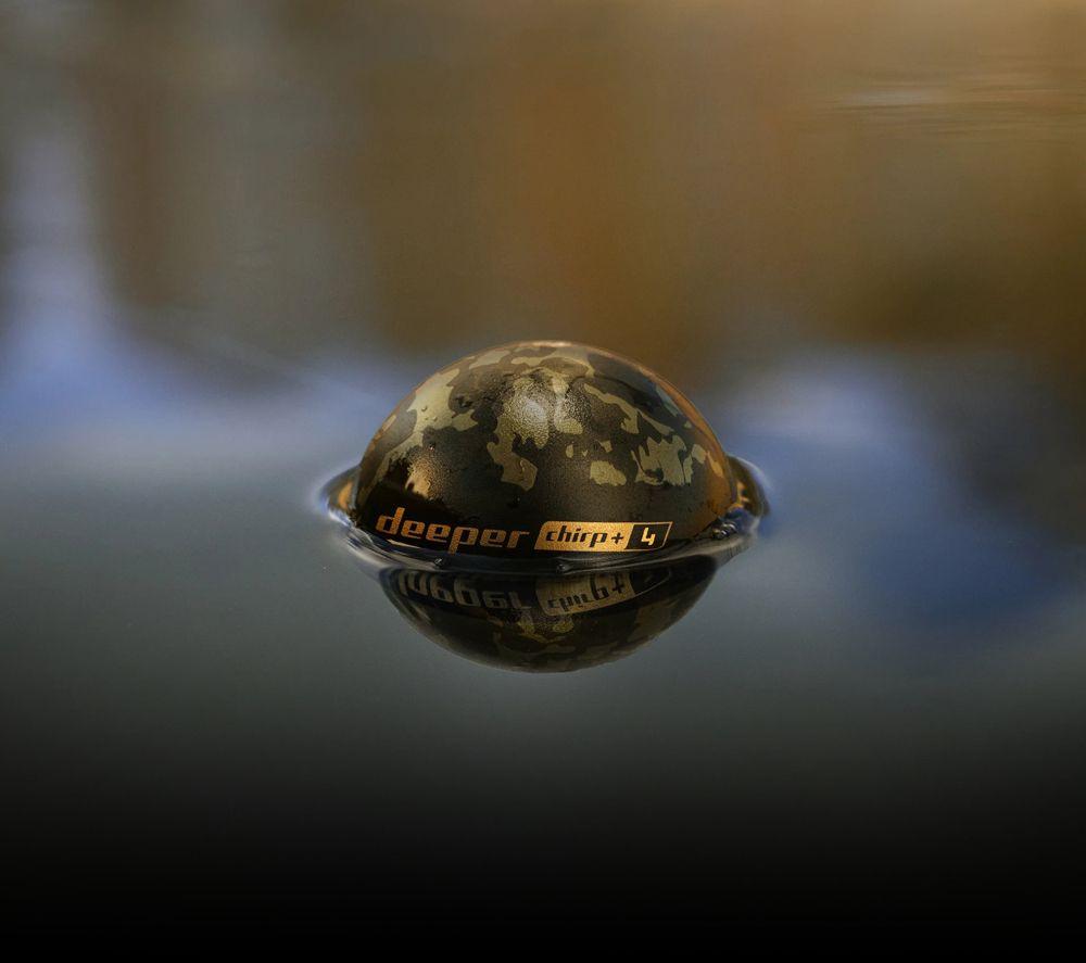 DEEPER Sonar CHIRP+ 4 Smart Fish Finder - Brown & Green image number 6 of 8