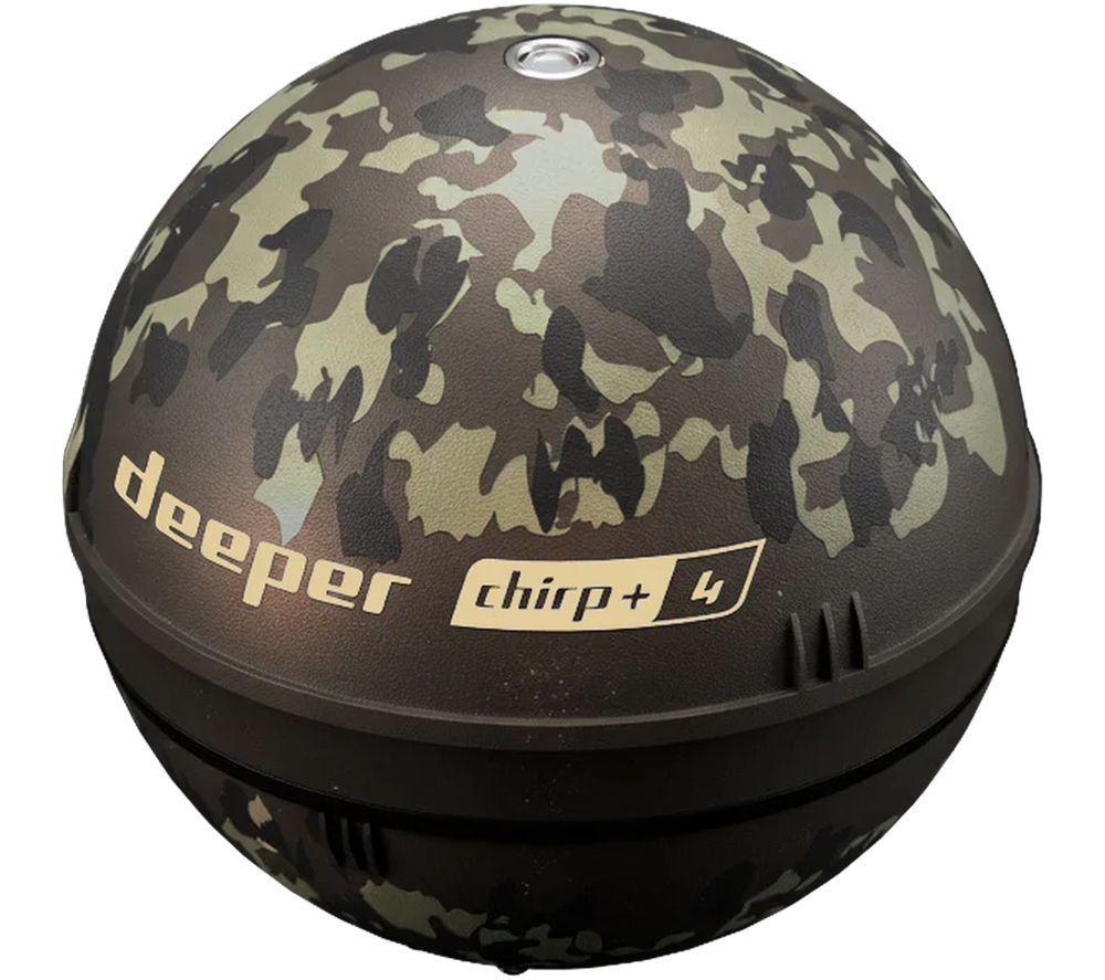 DEEPER Sonar CHIRP+ 4 Smart Fish Finder - Brown & Green image number 7 of 8