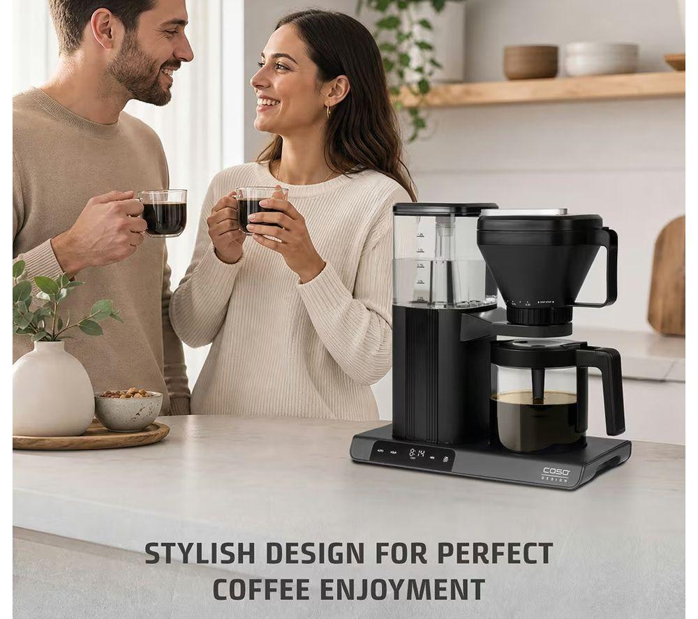 CASO Aroma Sense Filter Coffee Machine - Black image number 7 of 15