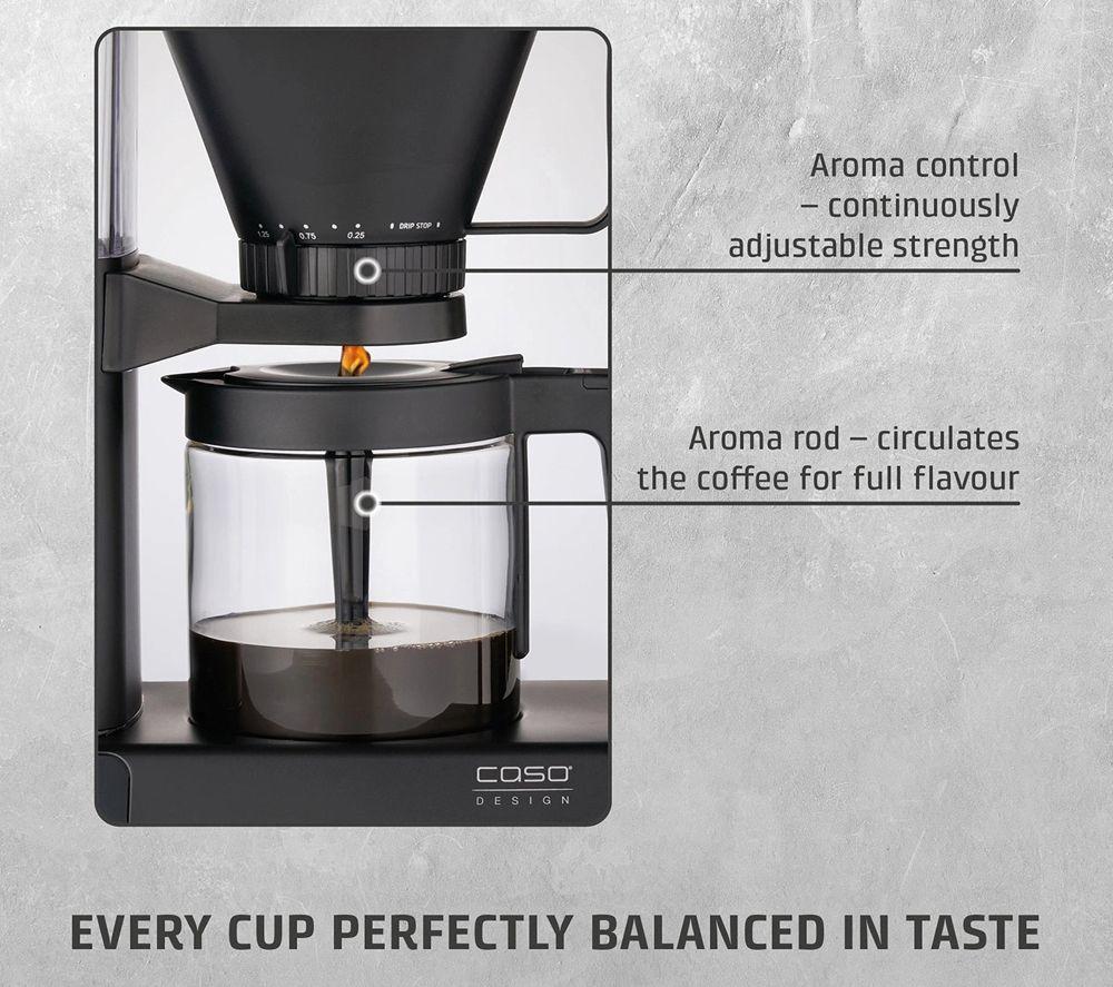 CASO Aroma Sense Filter Coffee Machine - Black image number 11 of 15