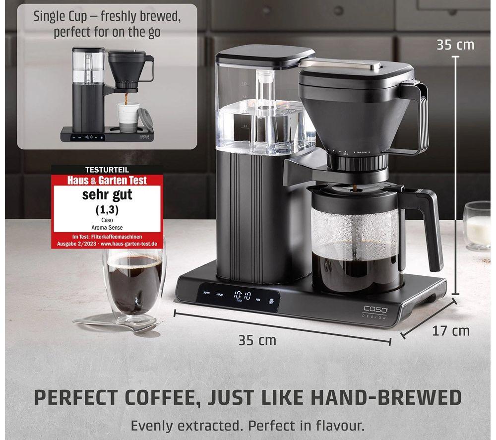CASO Aroma Sense Filter Coffee Machine - Black image number 13 of 15