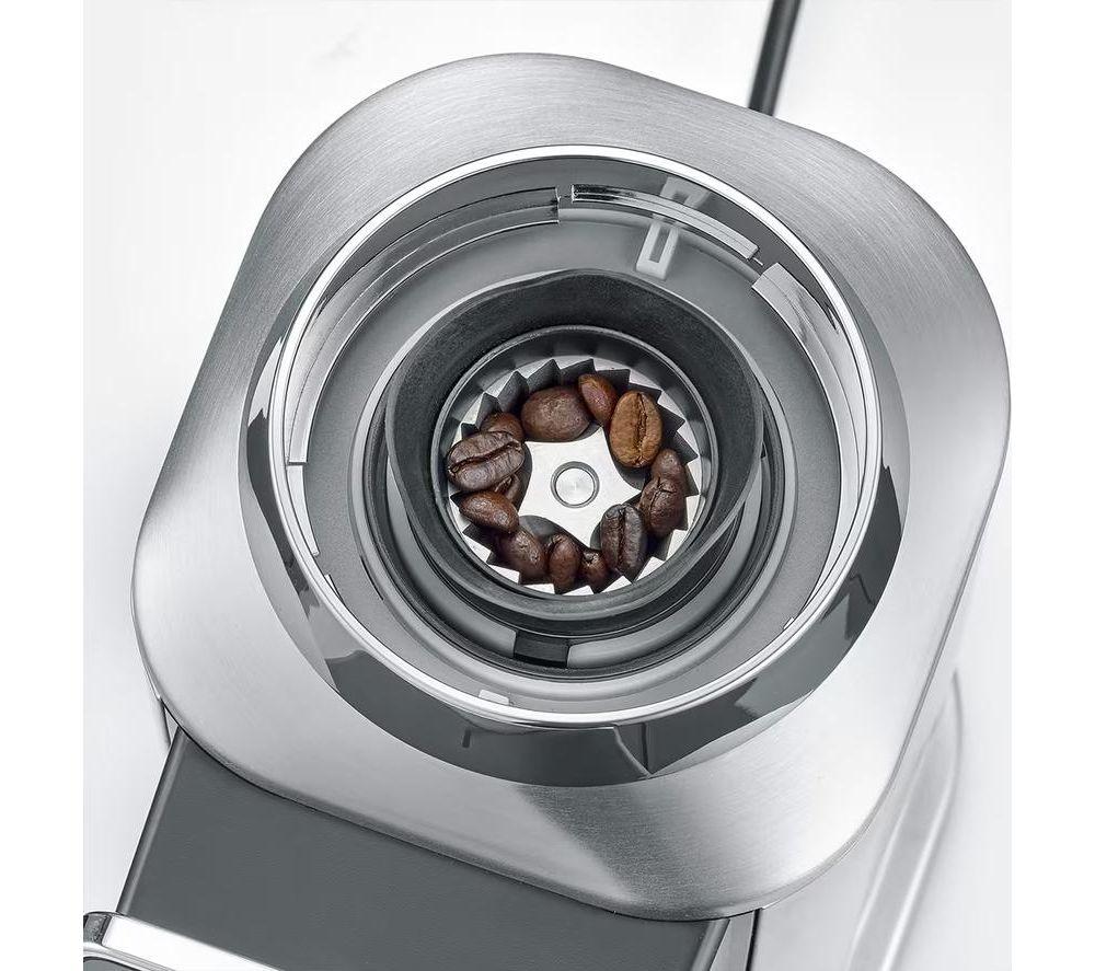 CASO BaristaChef Inox Pro Coffee Grinder - Black & Silver image number 7 of 9