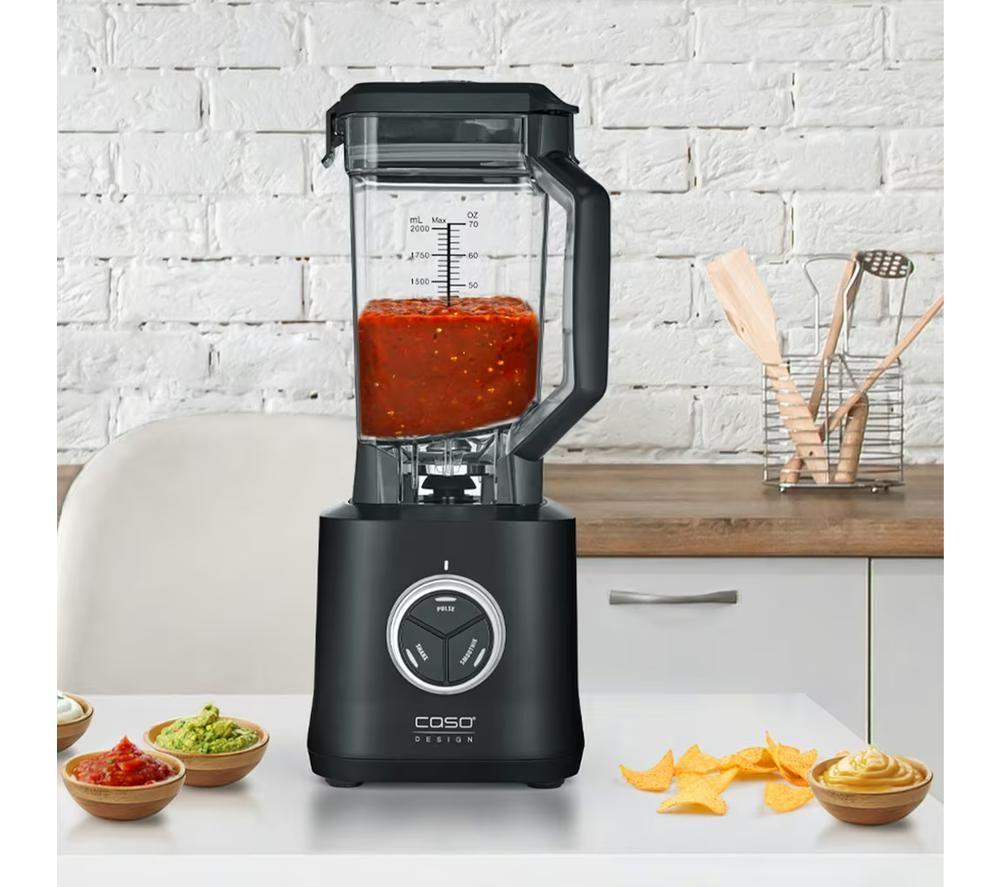 CASO PowerBlender B 2000 High-Speed Blender - Matt Black image number 2 of 3