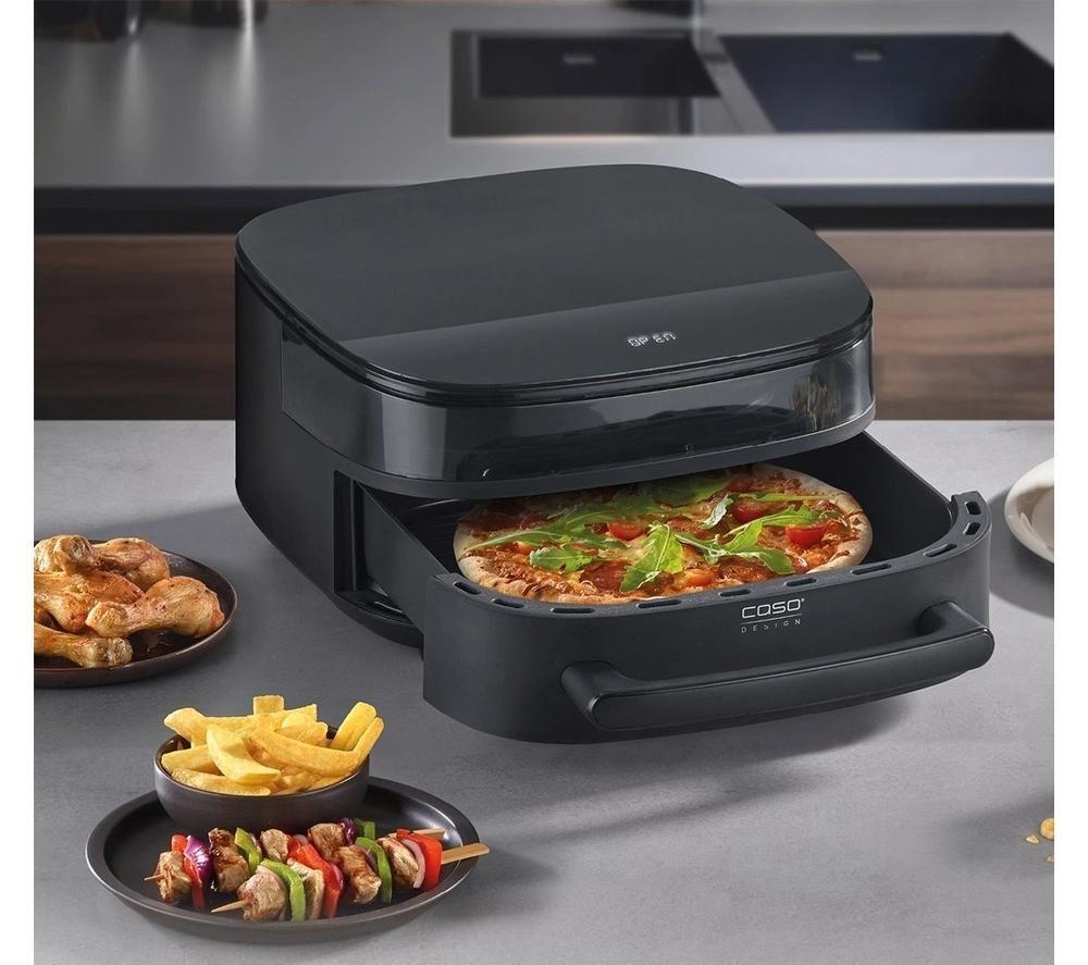 CASO AirFry & PizzaChef Fryer - Black image number 3 of 5