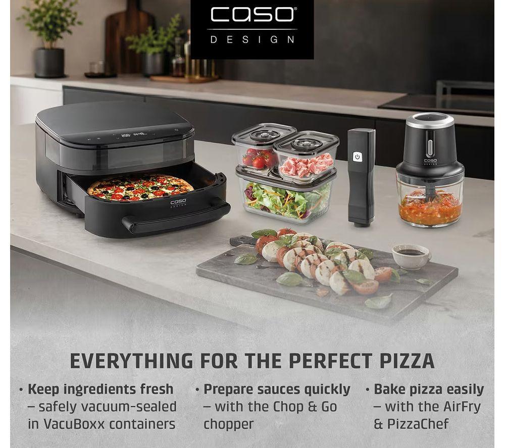 CASO AirFry & PizzaChef Fryer - Black image number 5 of 5