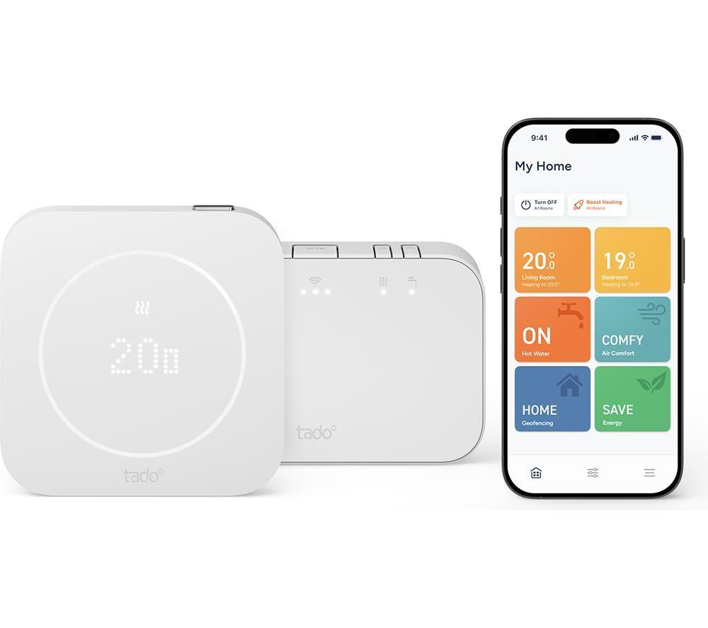 TADO Wireless Smart Thermostat X Starter Kit (2nd Gen) - White image number 2 of 4