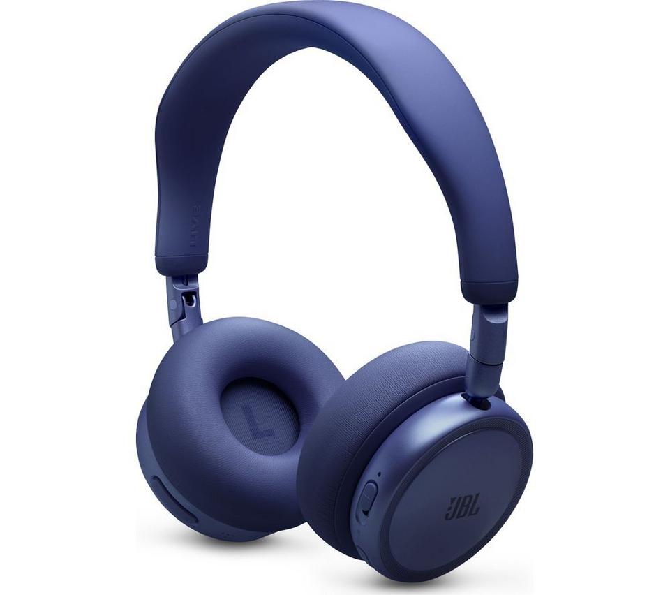 JBL Live 680NC Wireless Bluetooth Noise-Cancelling Headphones - Blue