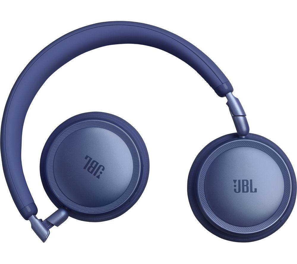 JBL Live 680NC Wireless Bluetooth Noise-Cancelling Headphones - Blue image number 5 of 9
