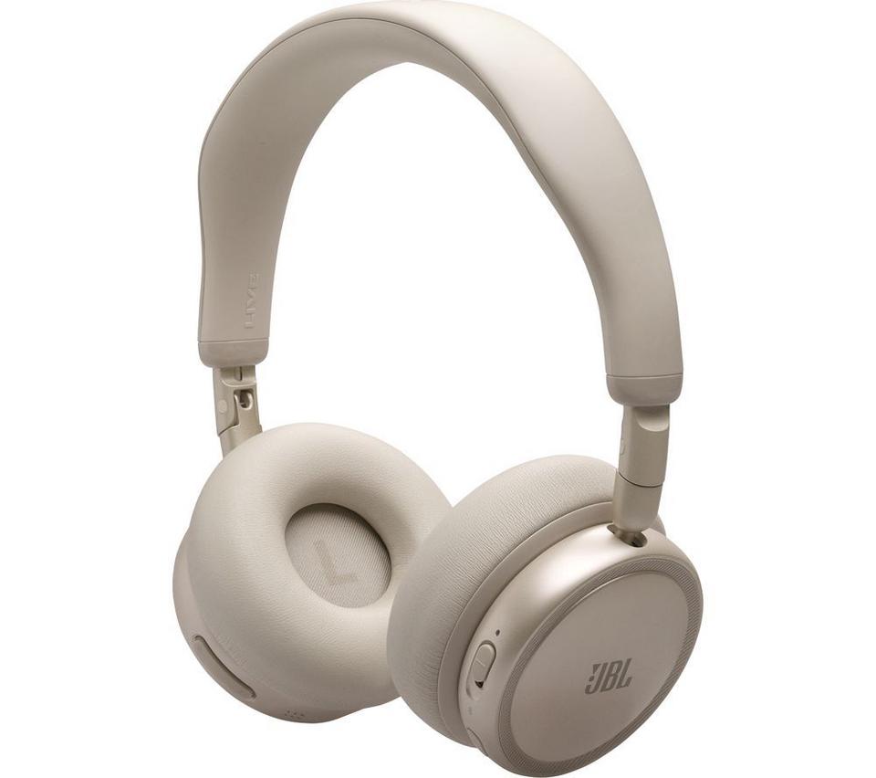JBL Live 680NC Wireless Bluetooth Noise-Cancelling Headphones - Champagne