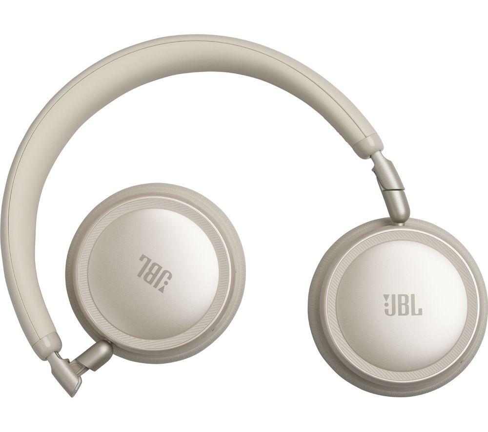 JBL Live 680NC Wireless Bluetooth Noise-Cancelling Headphones - Champagne image number 6 of 9