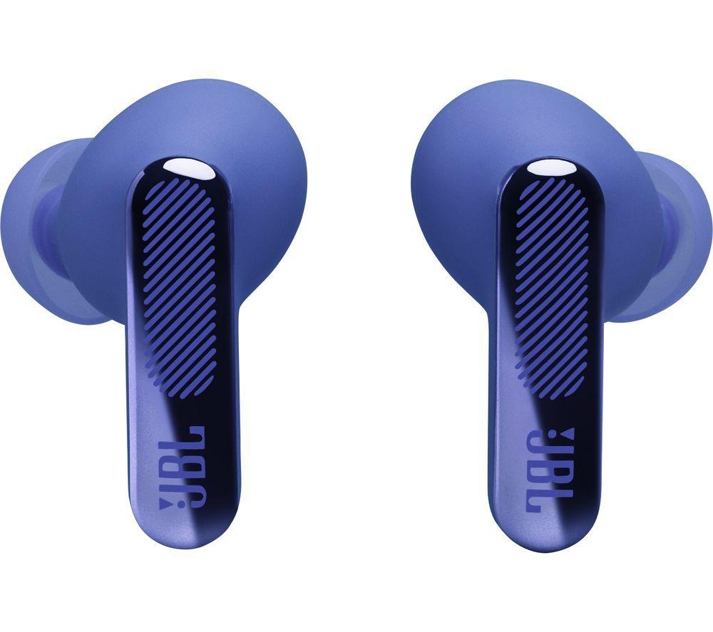 JBL Live Beam 4 Wireless Bluetooth Noise-Cancelling Earbuds - Blue image number 6 of 9