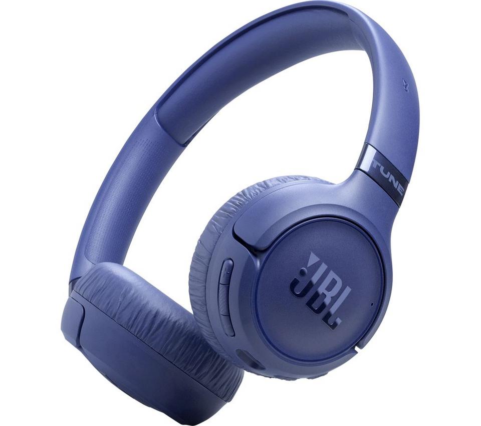 JBL Tune 680NC Wireless Bluetooth Noise-Cancelling Headphones - Blue