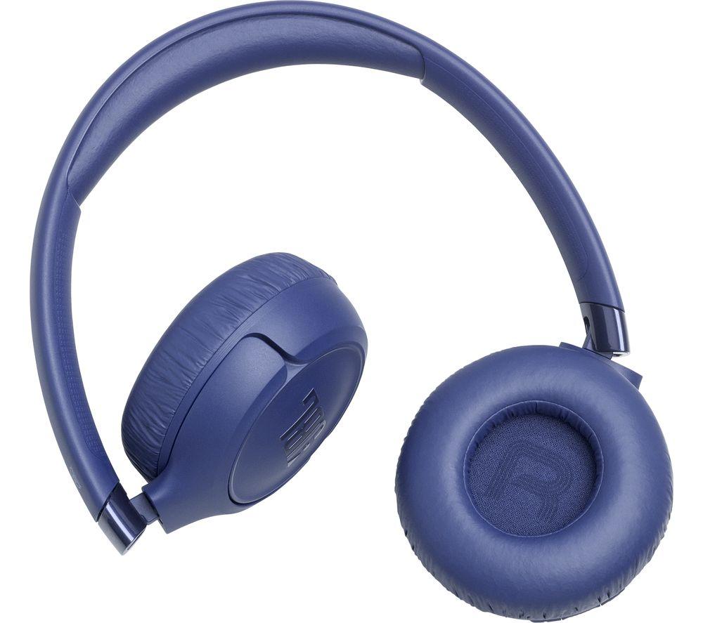 JBL Tune 680NC Wireless Bluetooth Noise-Cancelling Headphones - Blue image number 5 of 10