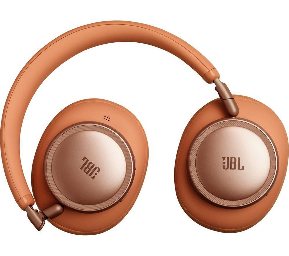 JBL Live 780NC Wireless Bluetooth Noise-Cancelling Headphones - Orange
