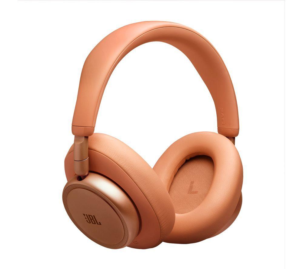 JBL Live 780NC Wireless Bluetooth Noise-Cancelling Headphones - Orange image number 5 of 9