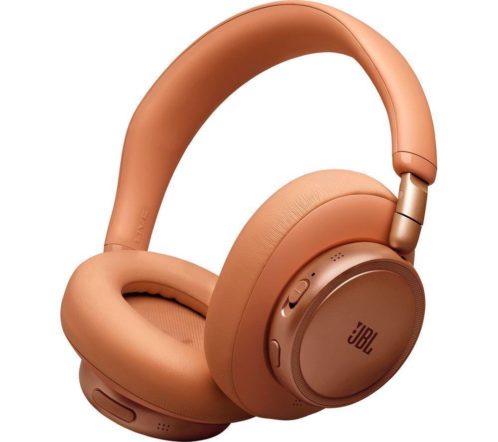 JBL Live 780NC Wireless Bluetooth Noise-Cancelling Headphones - Orange image number 9 of 9