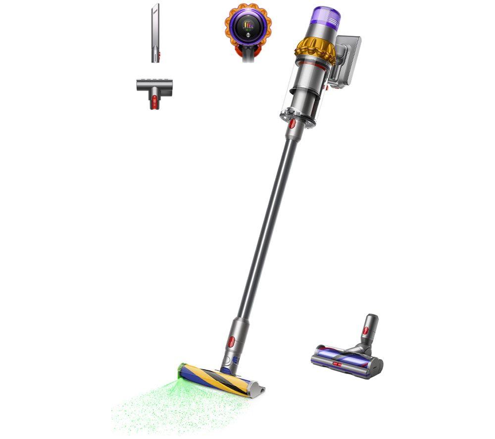 DYSON V15 Detect Absolute Cordless Vacuum Cleaner - Yellow & Nickel