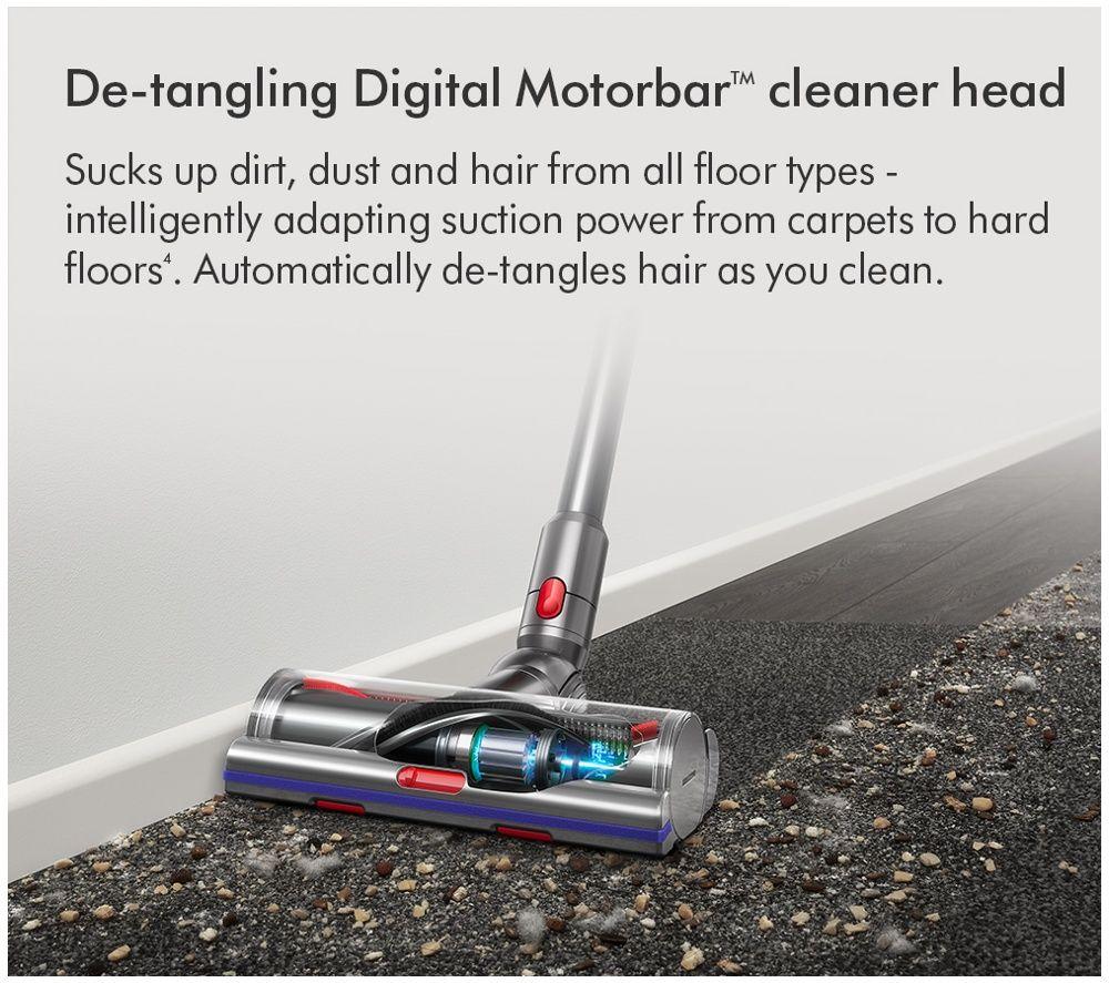 DYSON V15 Detect Absolute Cordless Vacuum Cleaner - Yellow & Nickel image number 3 of 7