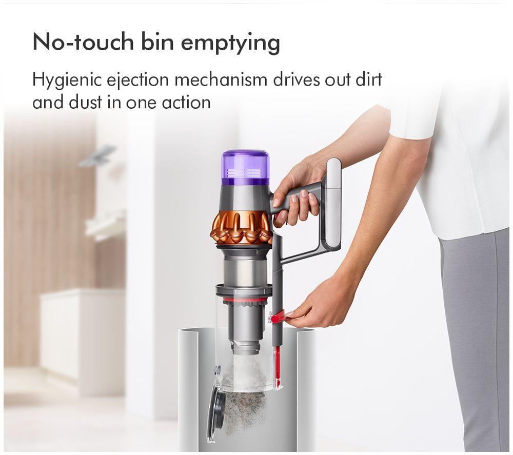 DYSON V15 Detect Absolute Cordless Vacuum Cleaner - Yellow & Nickel image number 7 of 7