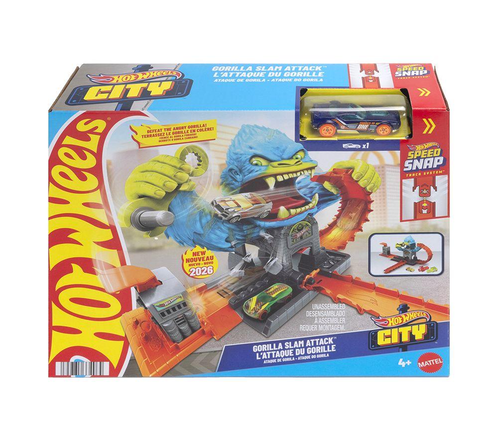 HOT WHEELS City Gorilla Slam Attack Playset image number 4 of 4
