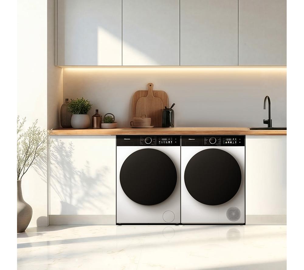 HISENSE 3i Series DH3I902UWDC WiFi-enabled 9 kg Heat Pump Tumble Dryer - White image number 24 of 28