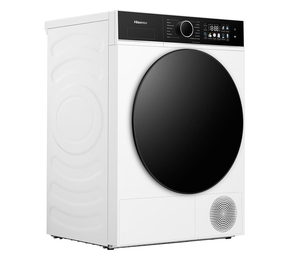 HISENSE 3i Series DH3I902UWDC WiFi-enabled 9 kg Heat Pump Tumble Dryer - White image number 26 of 28