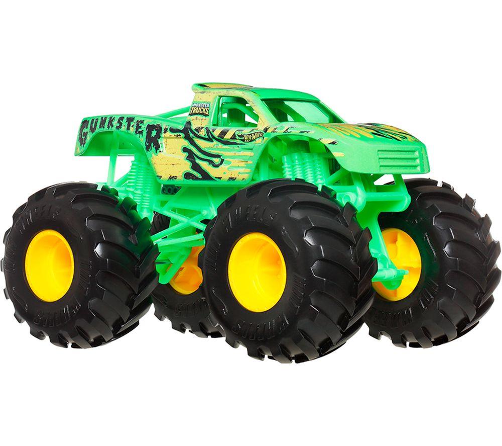 HOT WHEELS Monster Trucks Oversized Monster Truck - Gunkster image number 3 of 5