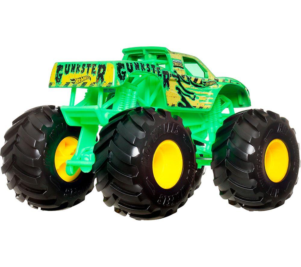 HOT WHEELS Monster Trucks Oversized Monster Truck - Gunkster image number 4 of 5