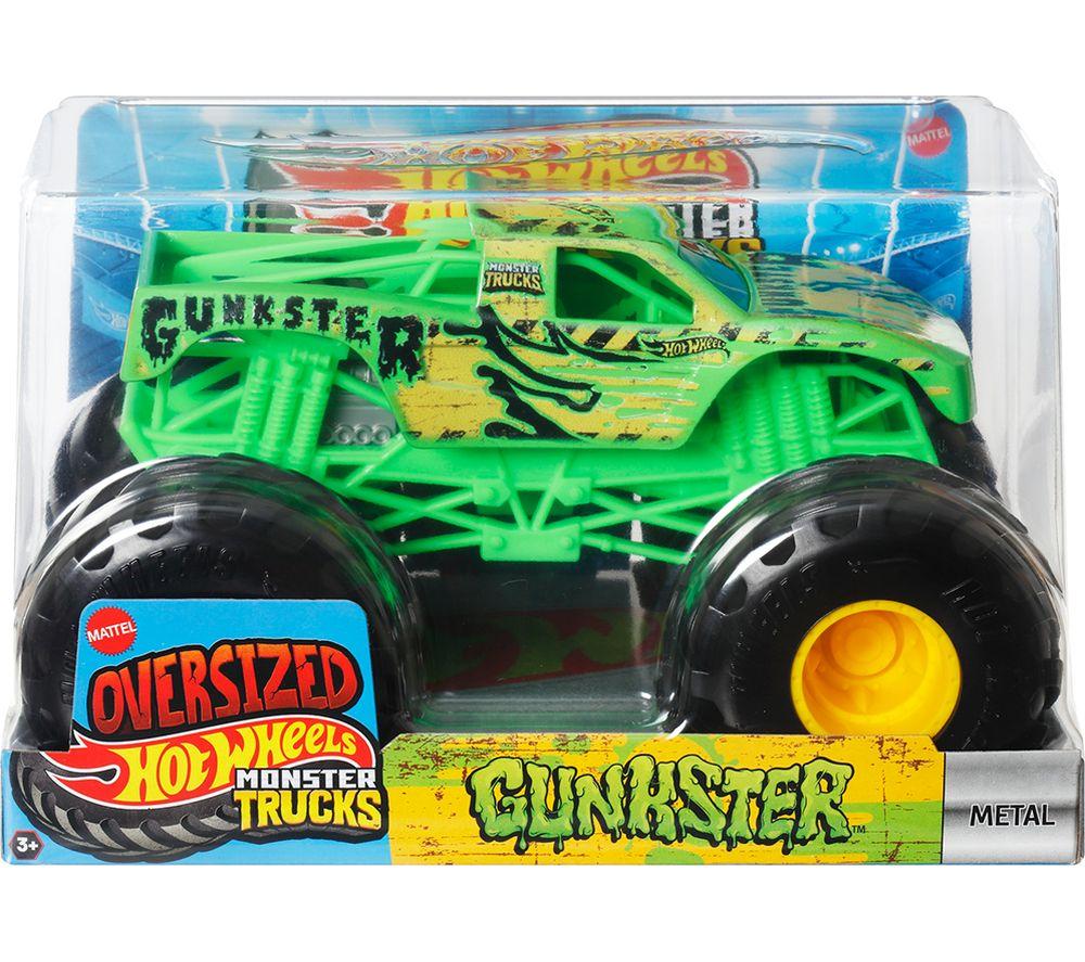 HOT WHEELS Monster Trucks Oversized Monster Truck - Gunkster image number 5 of 5