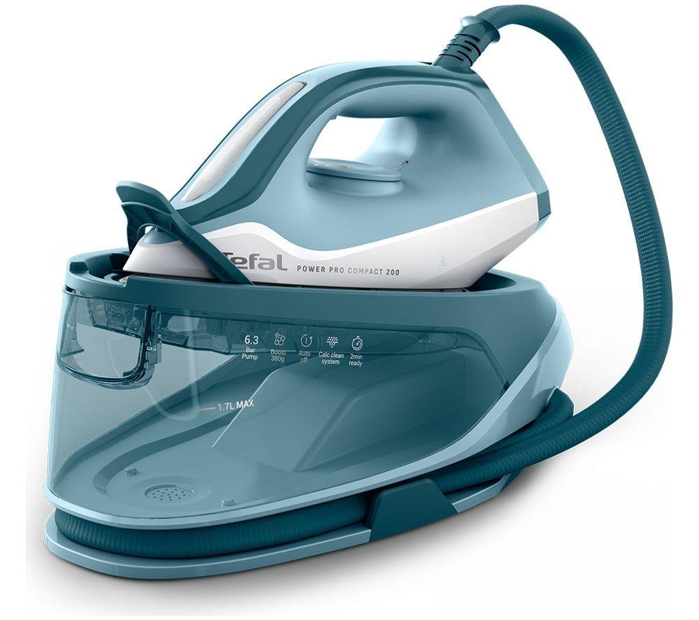 TEFAL Power Pro Compact 200 SV6212G0 Steam Generator Iron - Blue